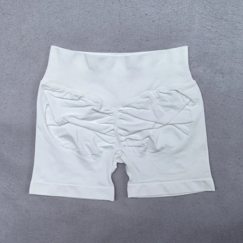 Low Ribbed Band Yoga Shorts