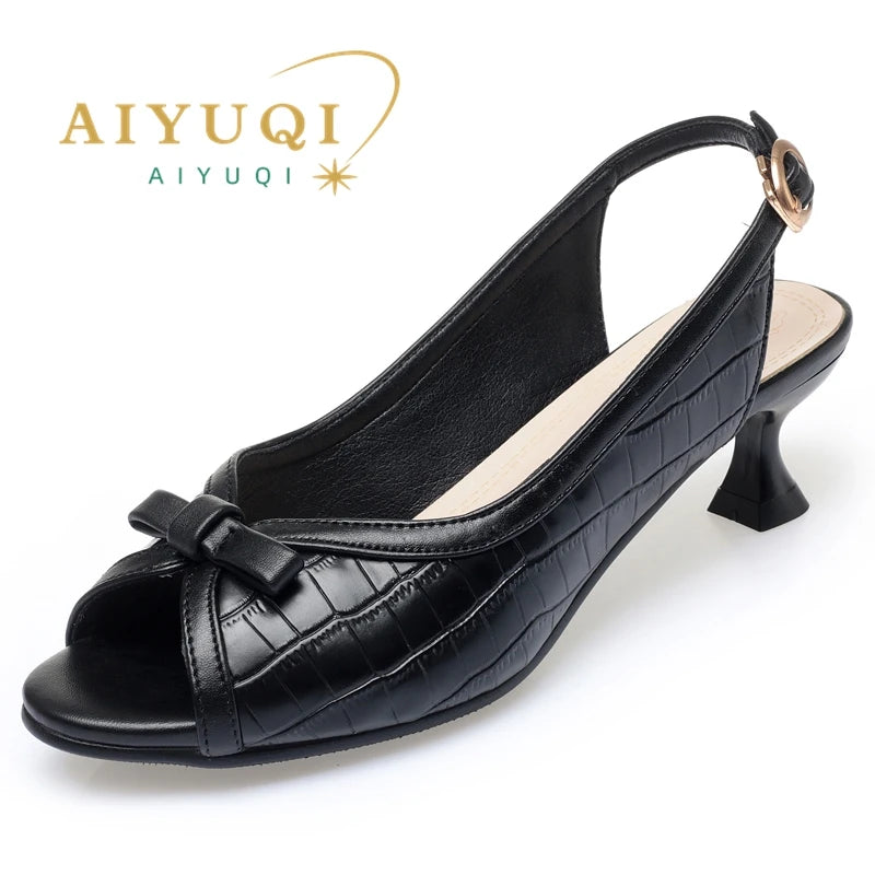 AIYUQI Genuine Leather Sandals