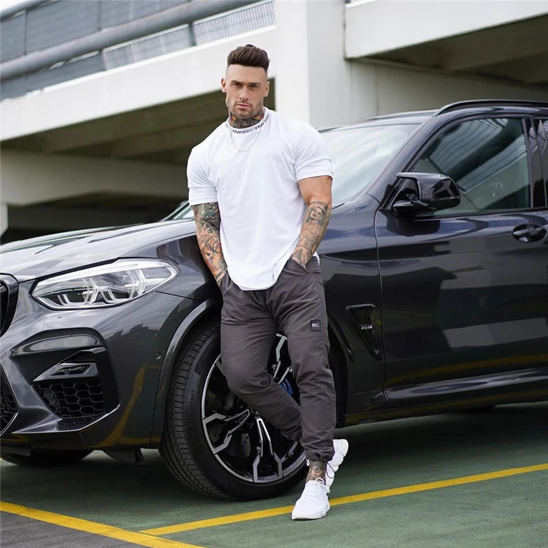 Short sleeve Casual Slim Cotton T-shirt