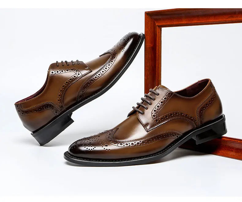 Italian Handmade Genuine Cow Leather Oxford