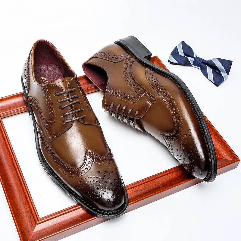 Italian Handmade Genuine Cow Leather Oxford