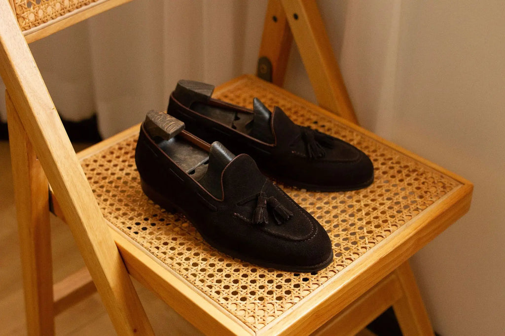 Genuine Leather Loafer Shoes for Men Handmade British Trendy Lazy Casual Shoes New Versatile