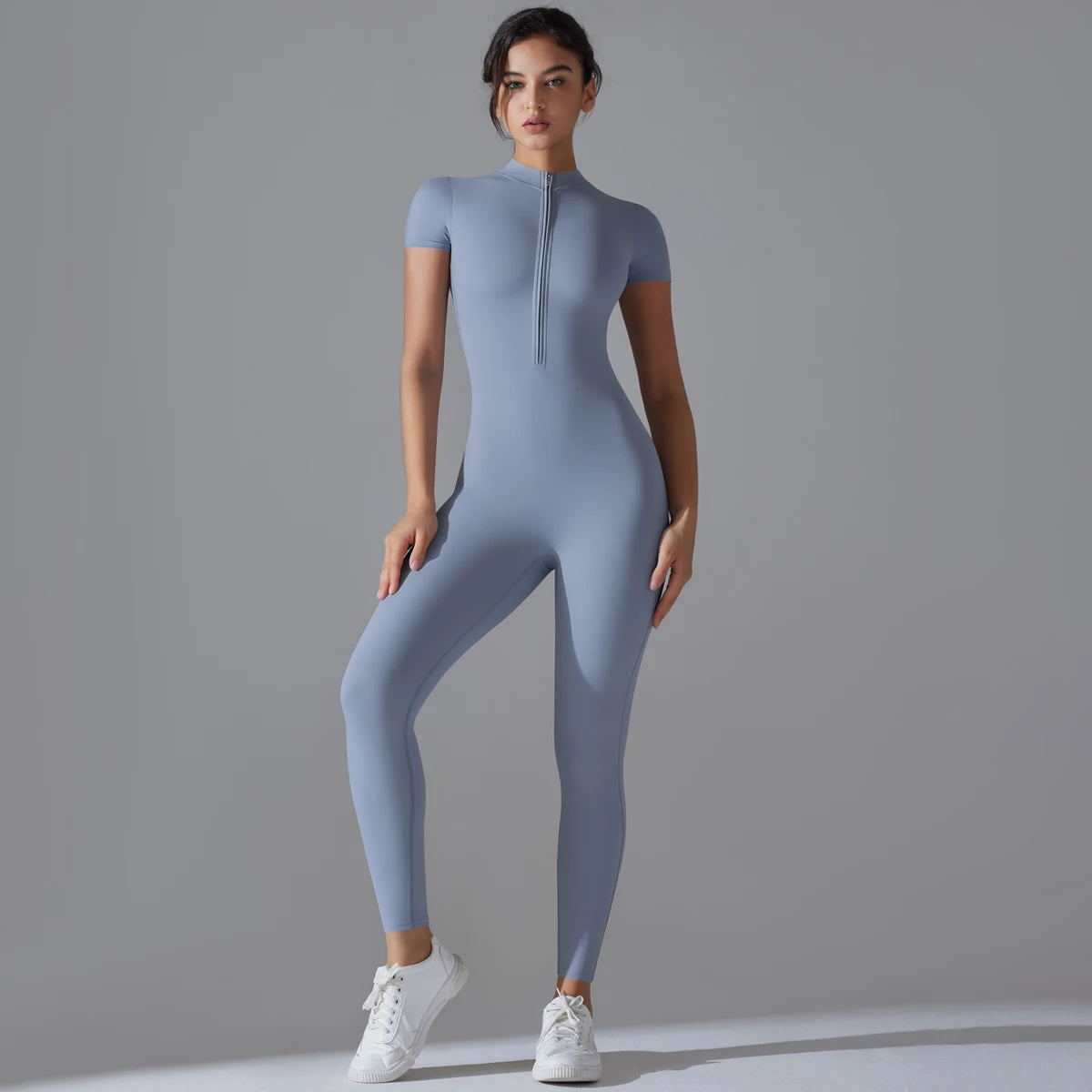 Women Fitness Sports Bodysuit Yoga Suit  Breathable Quick Dry
