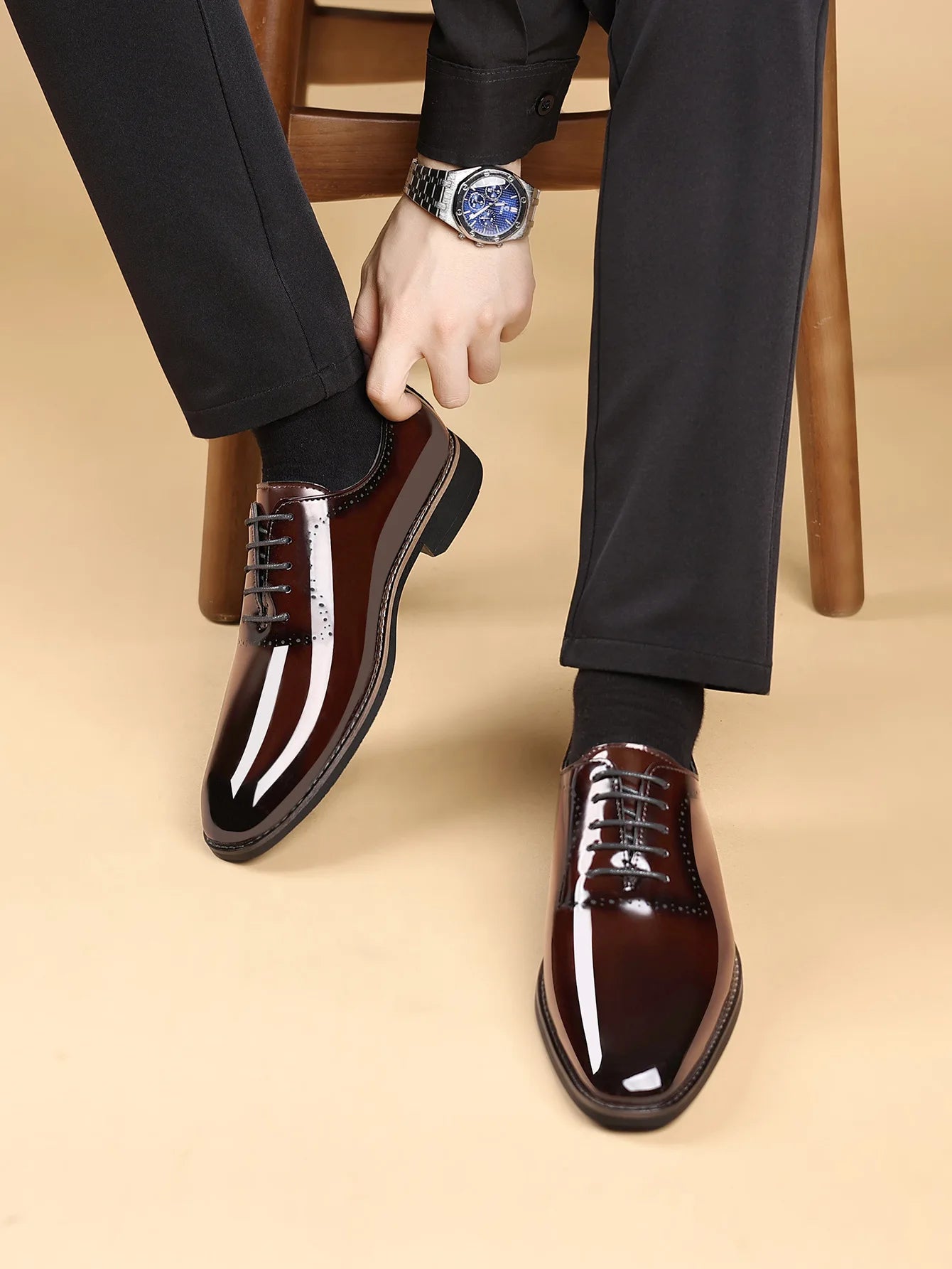 Classic Comfortable Leather Oxford
