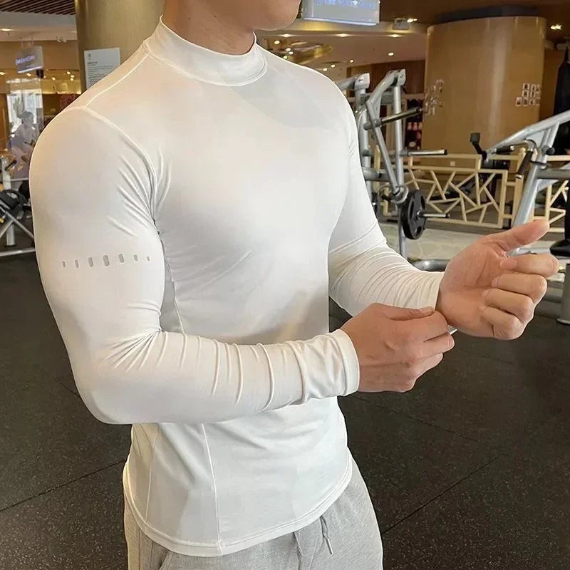 Long Sleeve Compression Quick Dry Training Top
