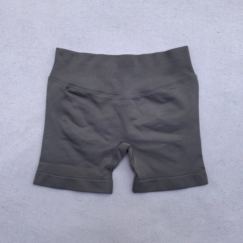 Low Ribbed Band Yoga Shorts