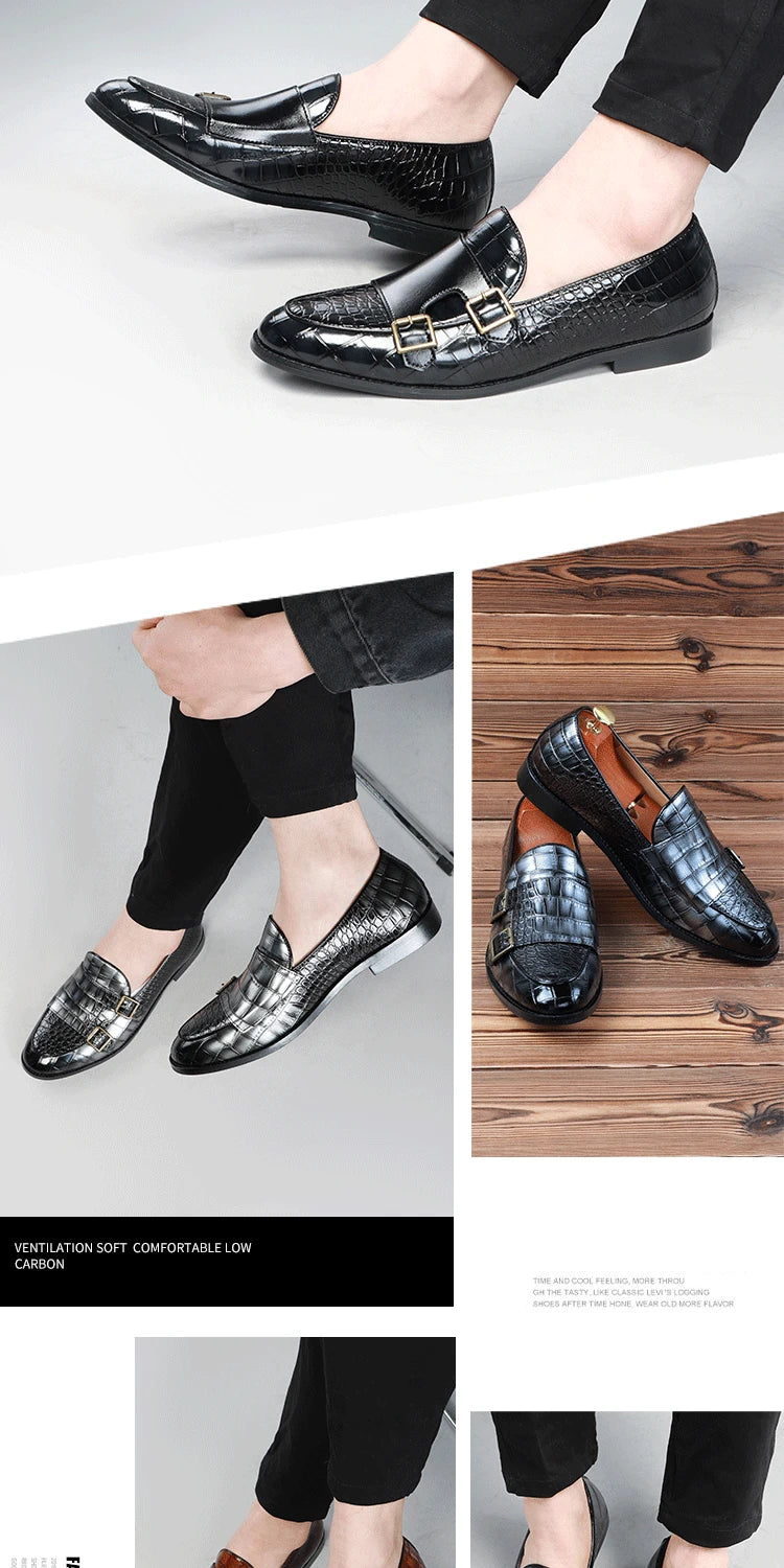 Formal Italy Made Leather Loafers