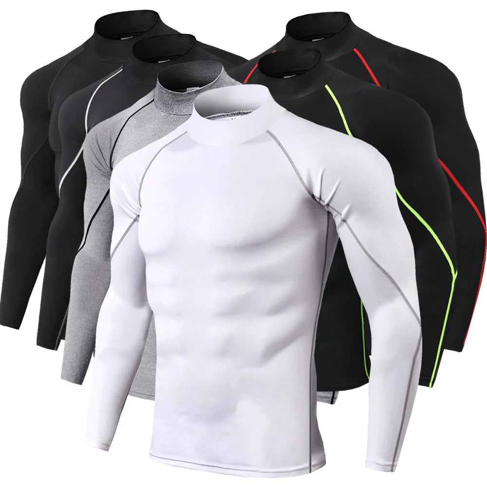 Quick Dry Long Sleeve Compression Sport T-shirt