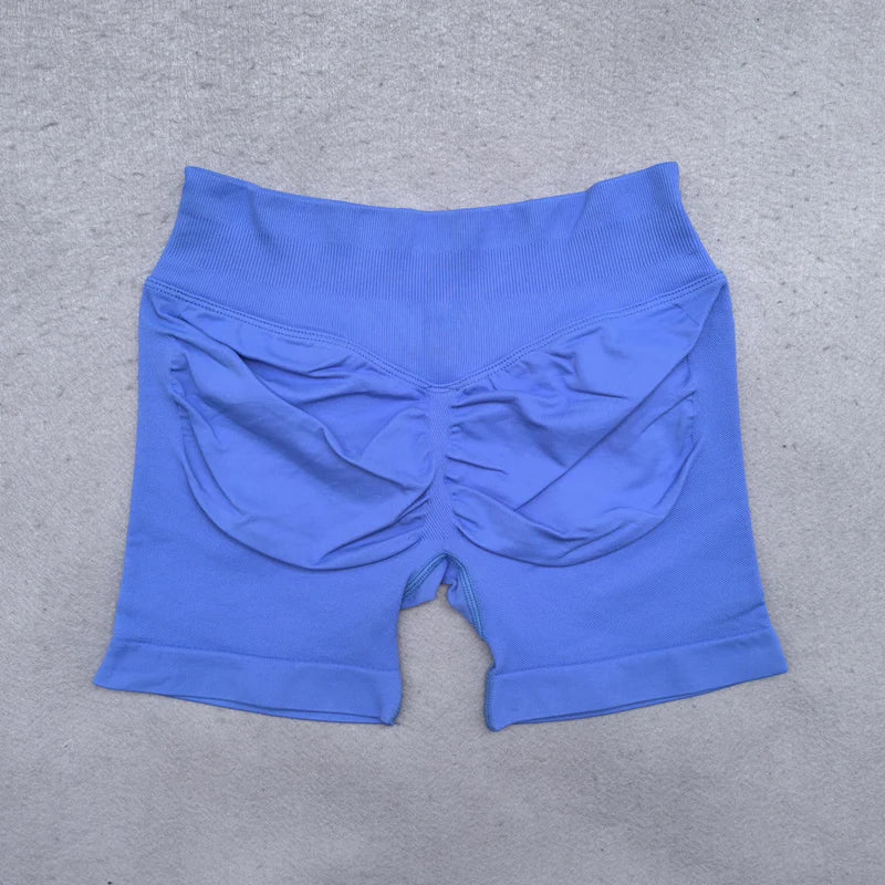 Low Ribbed Band Yoga Shorts