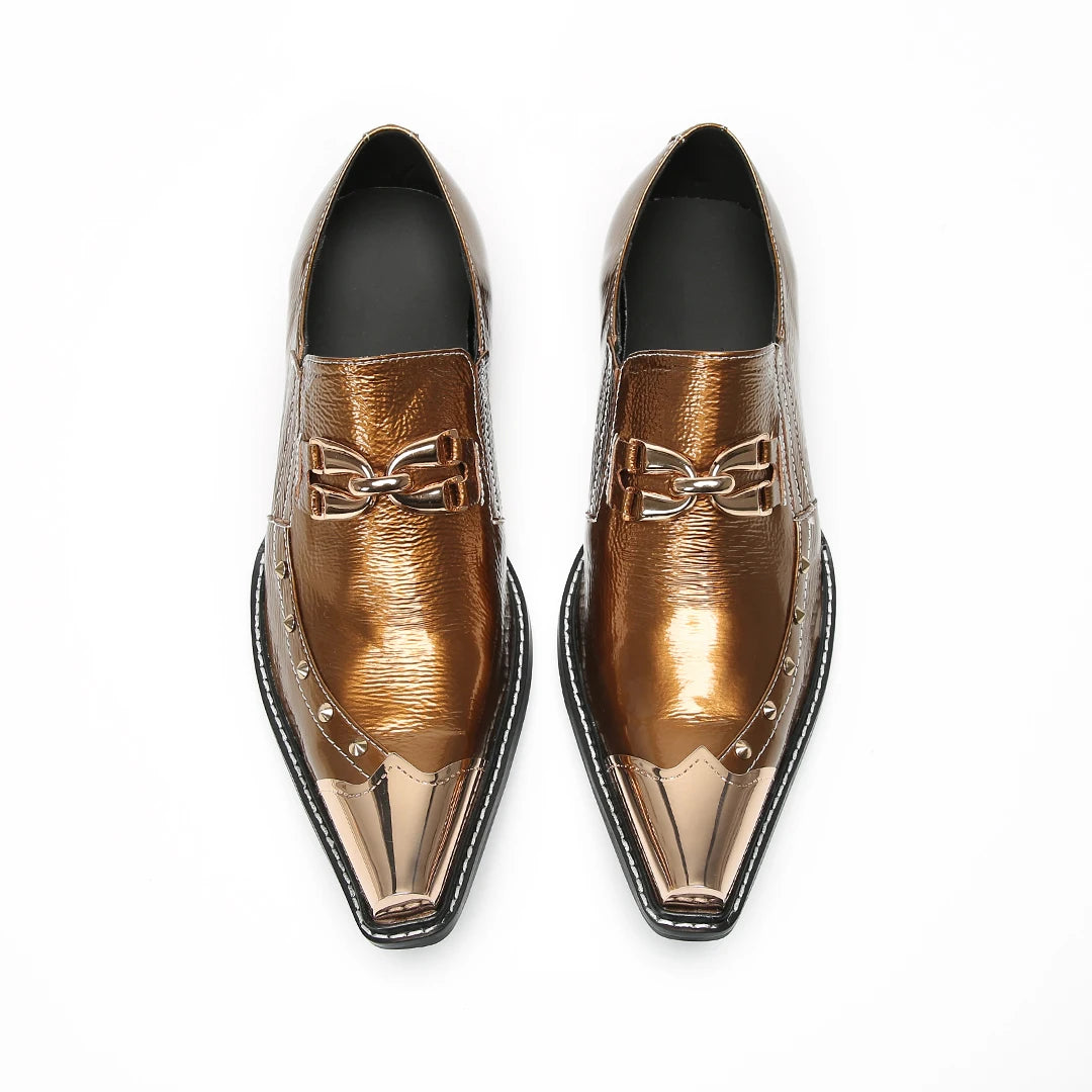 Classic Buckle Stage Shoes