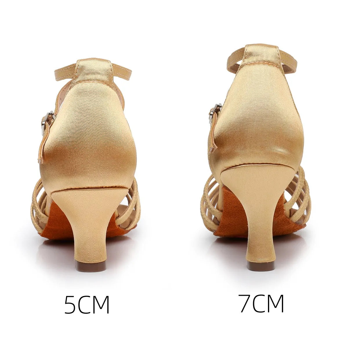 Ladies Suede Soft Sole Jazz Salsa Shoes