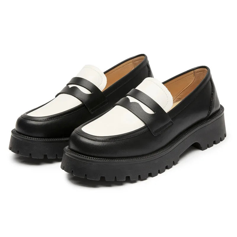 AIYUQI  British Style Genuine Leather Loafer