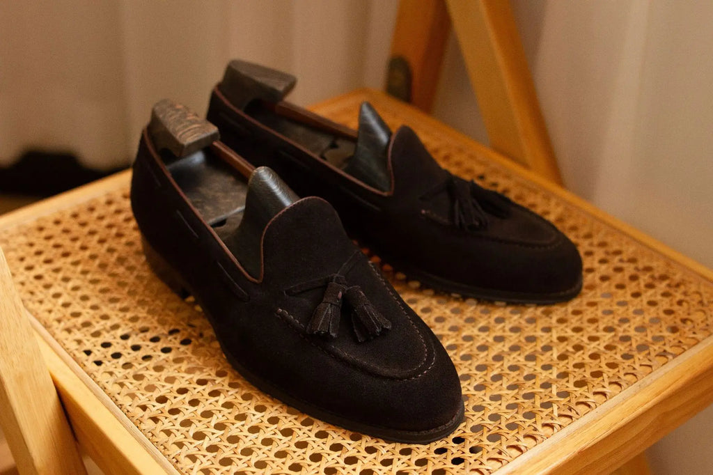 Genuine Leather Loafer Shoes for Men Handmade British Trendy Lazy Casual Shoes New Versatile