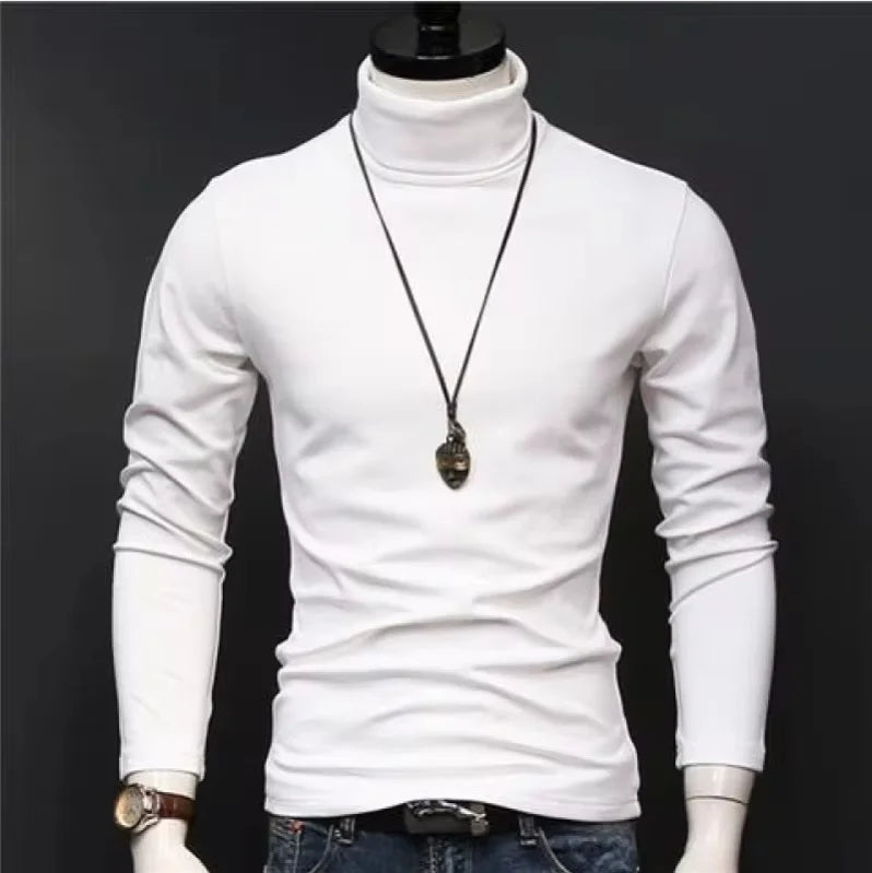 Slim Fit Long Sleeve Turtleneck