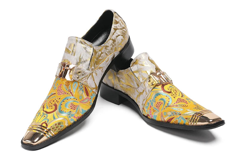 British Style Square Toe Luxury Formal Shoes