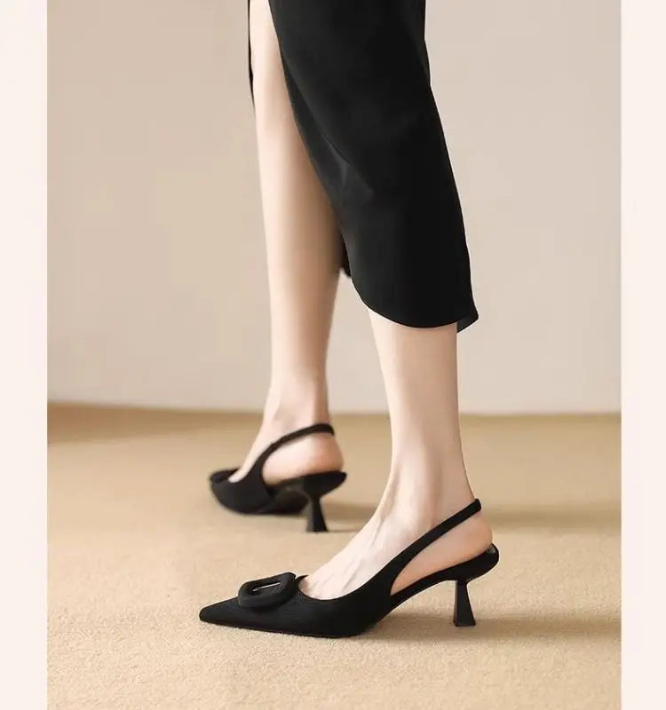 Slingbacks Pointed Toe High Heels