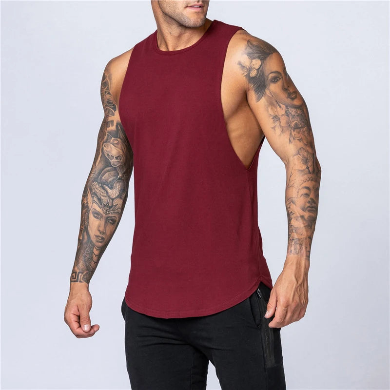 O-Neck Casual Muscle Tank Top