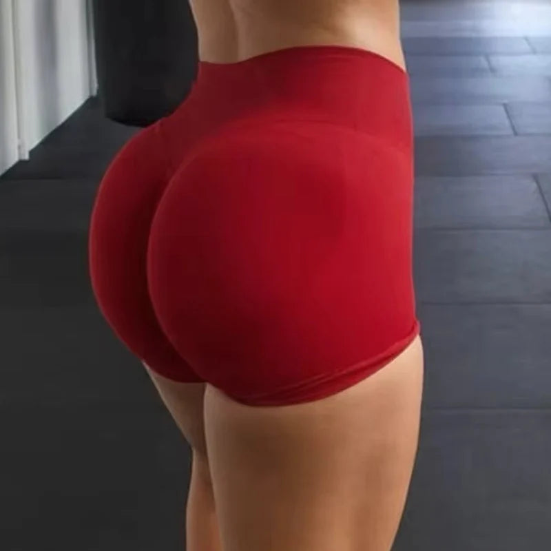 Low Ribbed Band Yoga Shorts