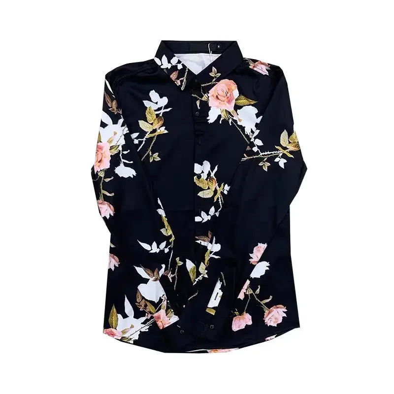 Long Sleeve Printed Shirt