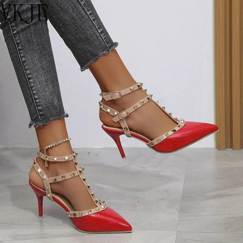 Ladies Pointed Toe High Heels Shoes